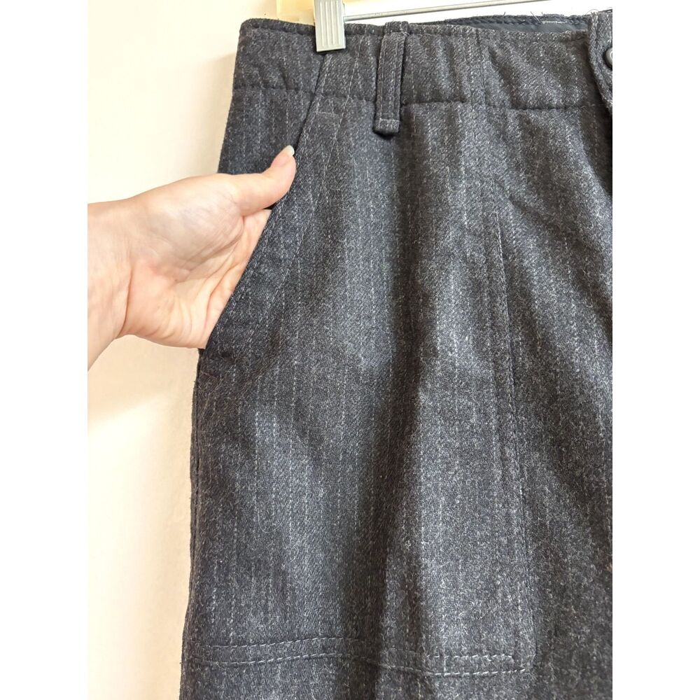 GAP 1969 Wool Fatigue Pants Grey Holiday 2006 Trousers Mens Slacks 32x30 Y2K Vtg - Picture 6 of 9